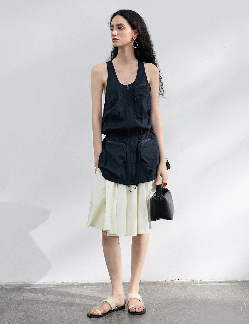 Black Parachute Pocket Tank